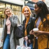 Girls out shopping